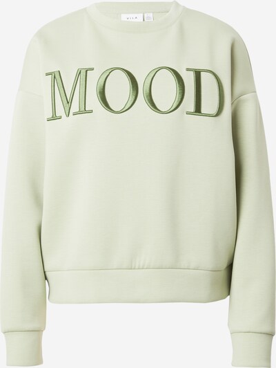 VILA Sweatshirt 'Reflect Mood' in grün / pastellgrün, Produktansicht