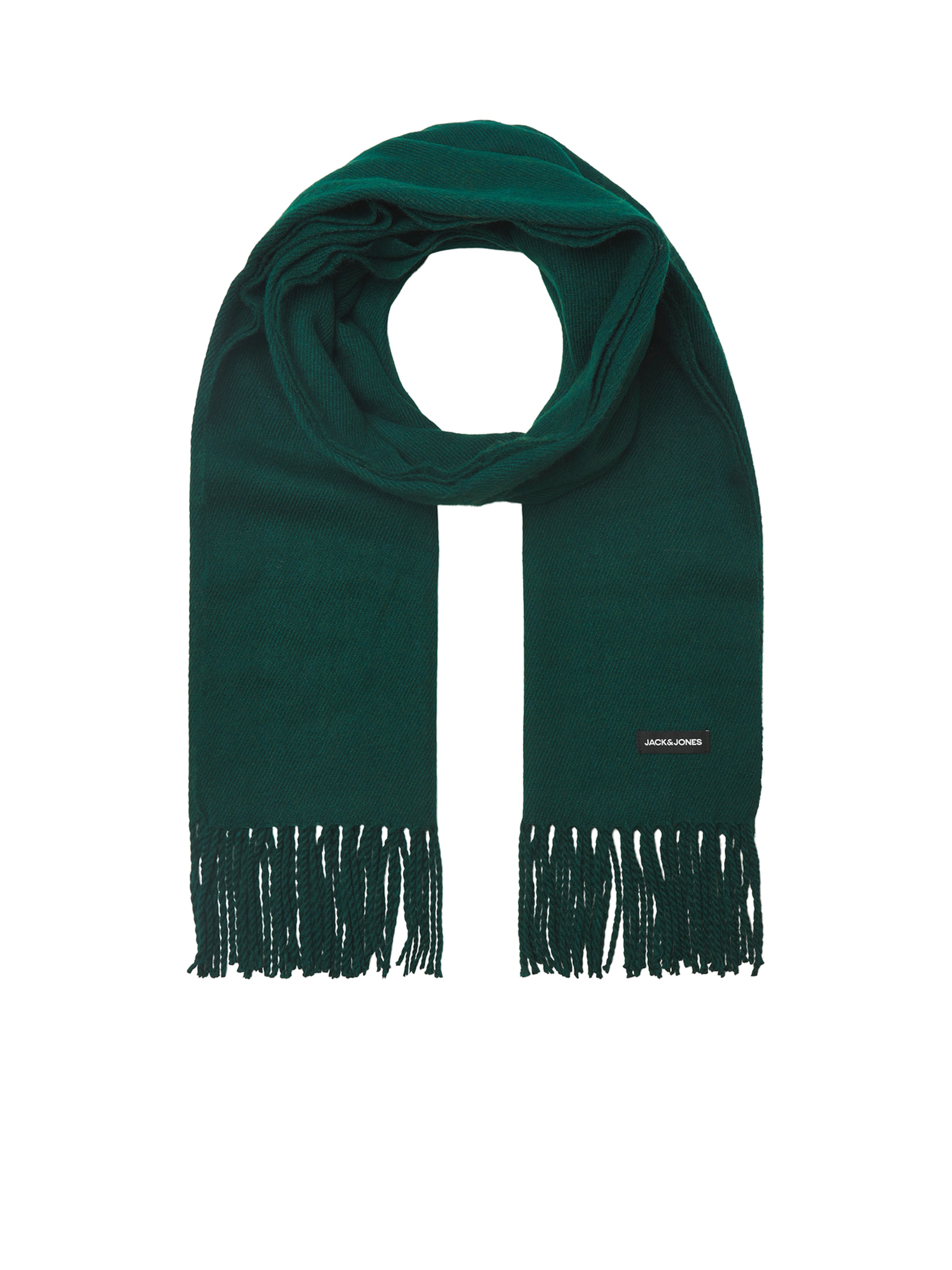 Écharpe 'JACSOLID' JACK & JONES en vert : devant
