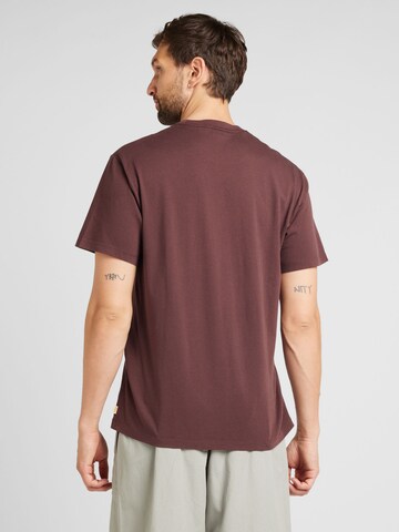 LEVI'S ® T-Shirt 'GOLD TAB' in Braun