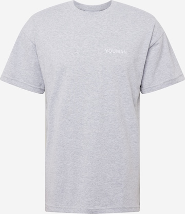 Youman - Camiseta 'Flemming' en gris: frente