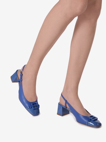 Baldinini Pumps in Blauw: voorkant