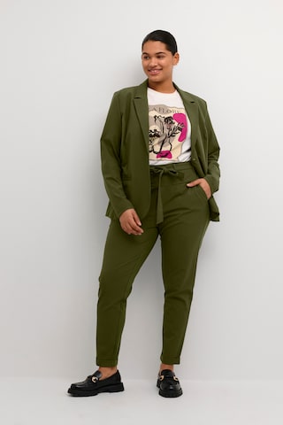 KAFFE CURVE - Blazer 'Jia' en verde