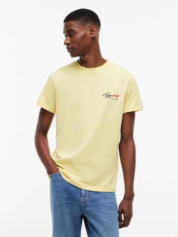 Tommy Jeans Paita värissä keltainen: etupuoli