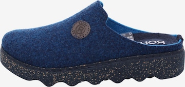 ROHDE Clogs 'Foggia-D' in Blau: Vorderseite