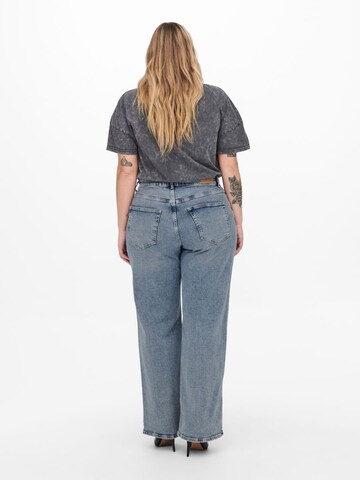 ONLY Carmakoma Wide leg Jeans in Blue