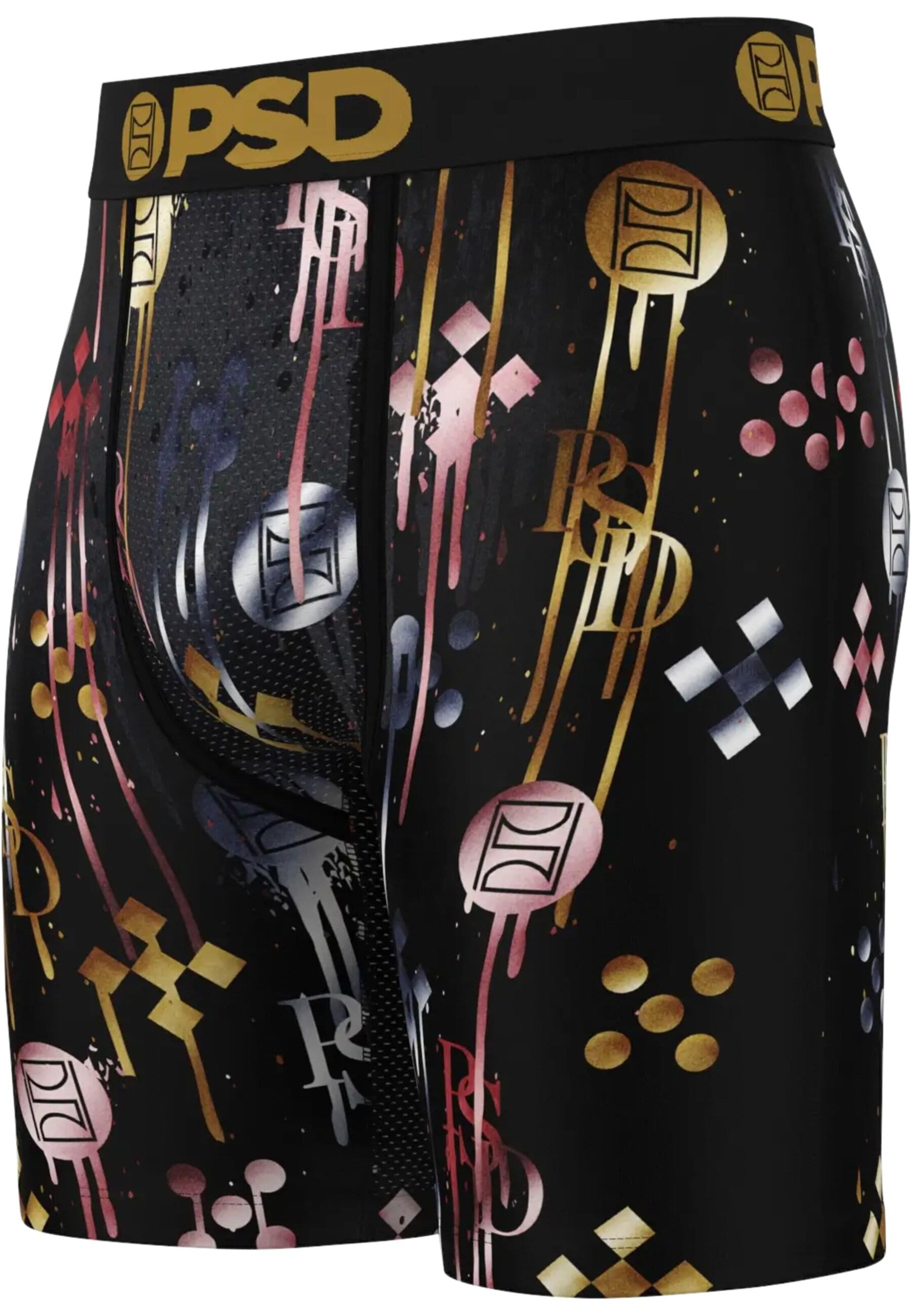 PSD - Boxers 'Darkmetal' em preto