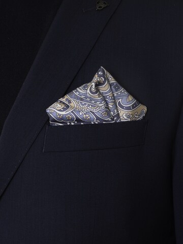 MayTree Sjaal 'Herrenseidentuch Paisley in Hellblau' in Blauw: voorkant