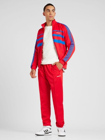 ADIDAS ORIGINALS Regular Trousers in Red