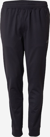 4F Конический (Tapered) Спортивные штаны 'FNK' в Черный: спереди