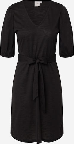 ICHI Dress in Black: front