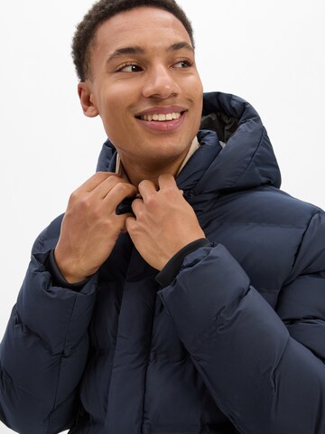 Finshley & Harding Winterjas 'Fudo' in Blauw