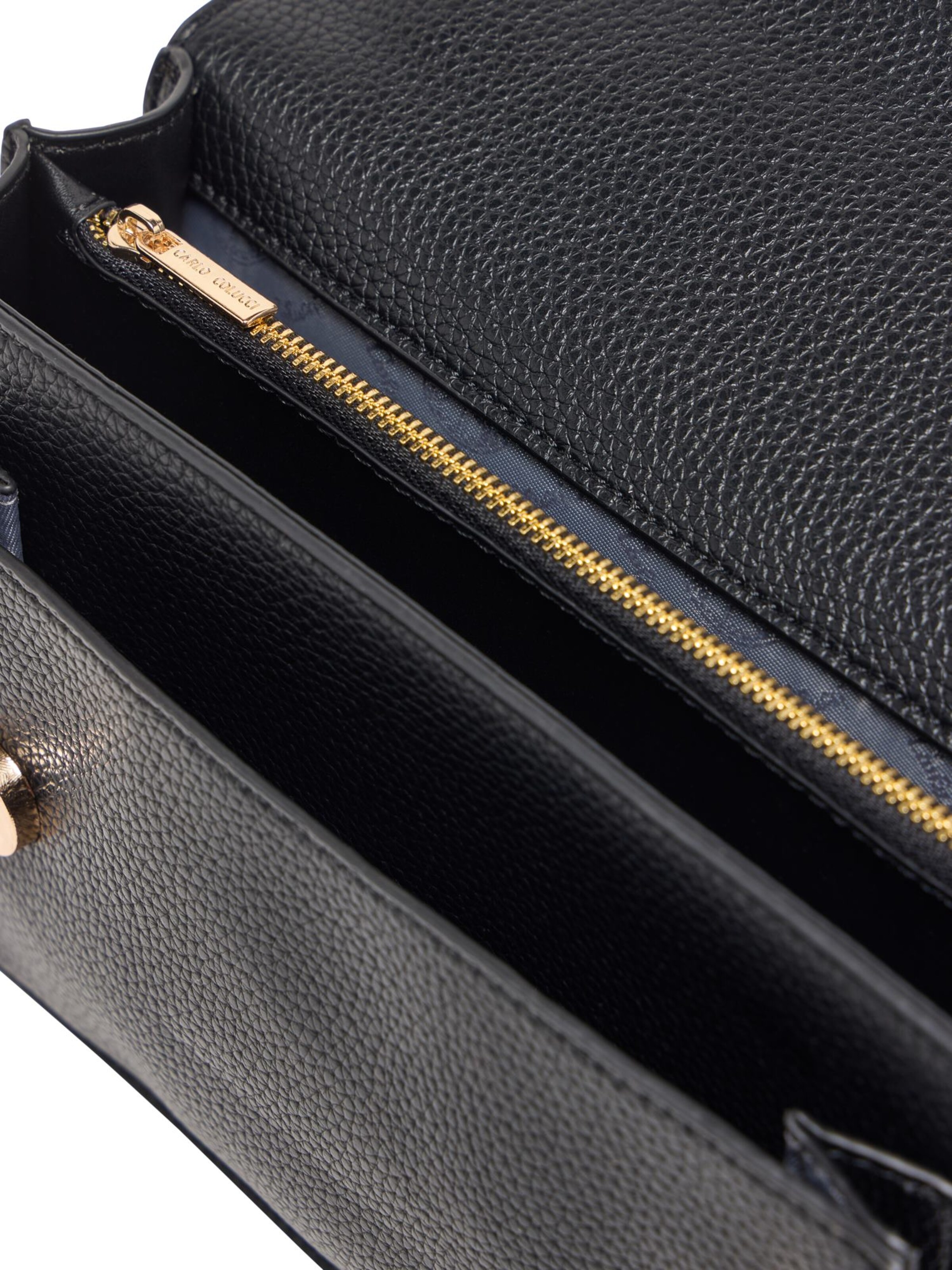 Carlo Colucci Schoudertas 'Elmir' in Zwart