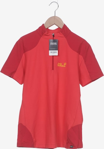 JACK WOLFSKIN T-Shirt M in Rot: predná strana