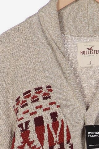 HOLLISTER Strickjacke S in Beige