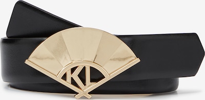 Karl Lagerfeld Cinturón en oro / negro, Vista del producto