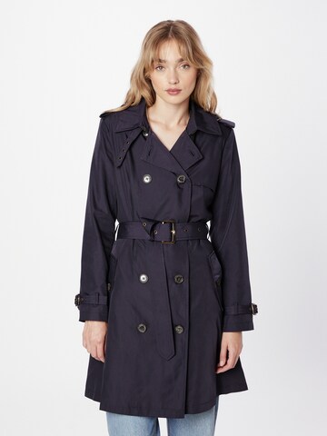 Lauren Ralph Lauren Between-Seasons Coat in Blue: front