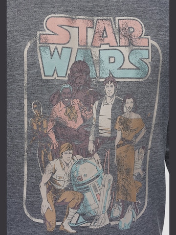 Recovered Sweatshirt 'Star Wars Return Of The Jedi Group Comic' in Grijs