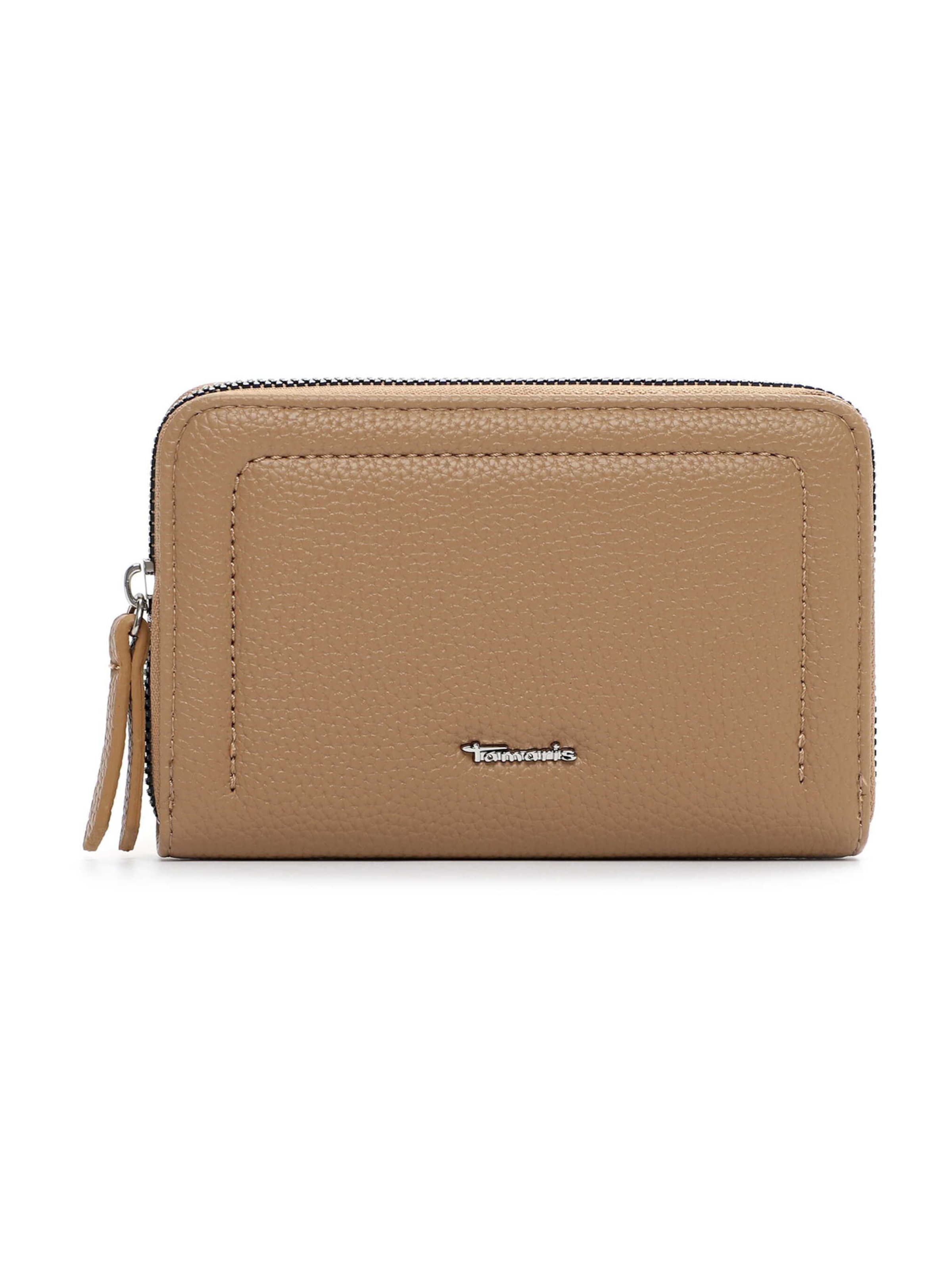 Tamaris Portemonnaie 'Karolin' in Beige: Vorderseite