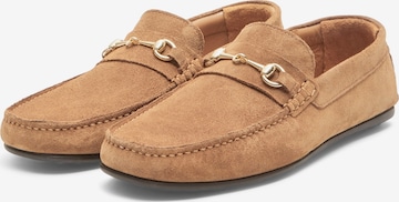 SELECTED HOMME Moccasins 'SERGIO' in Brown