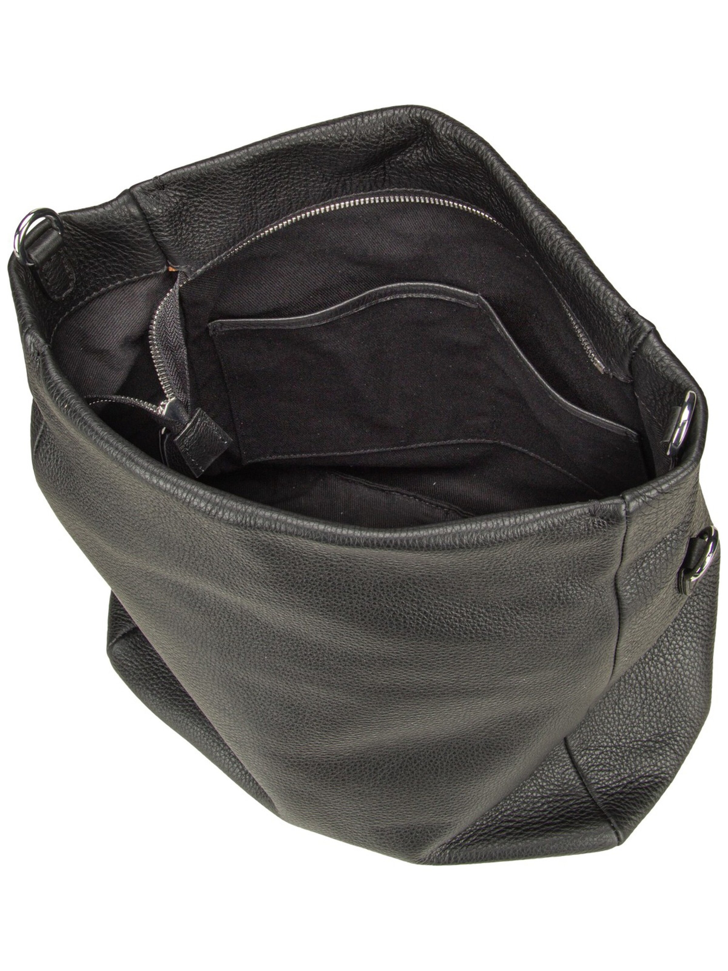 ABRO Handtasche 'Raquel' in Schwarz