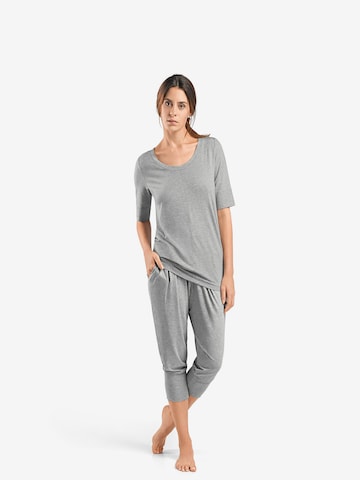 Hanro Shirt ' Yoga ' in Grey: front