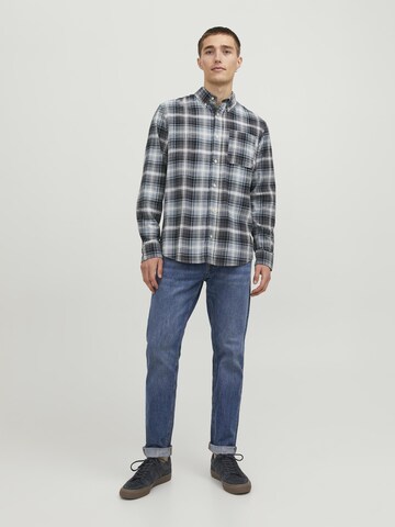 JACK & JONES Regular fit Button Up Shirt 'Brook' in Mixed colours