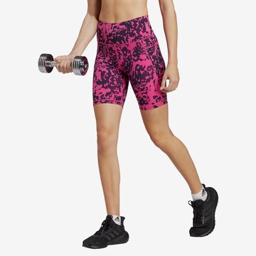ADIDAS PERFORMANCE Skinny Tights in Pink