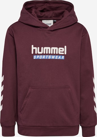 Hummel Athletic Sweatshirt in Red: front