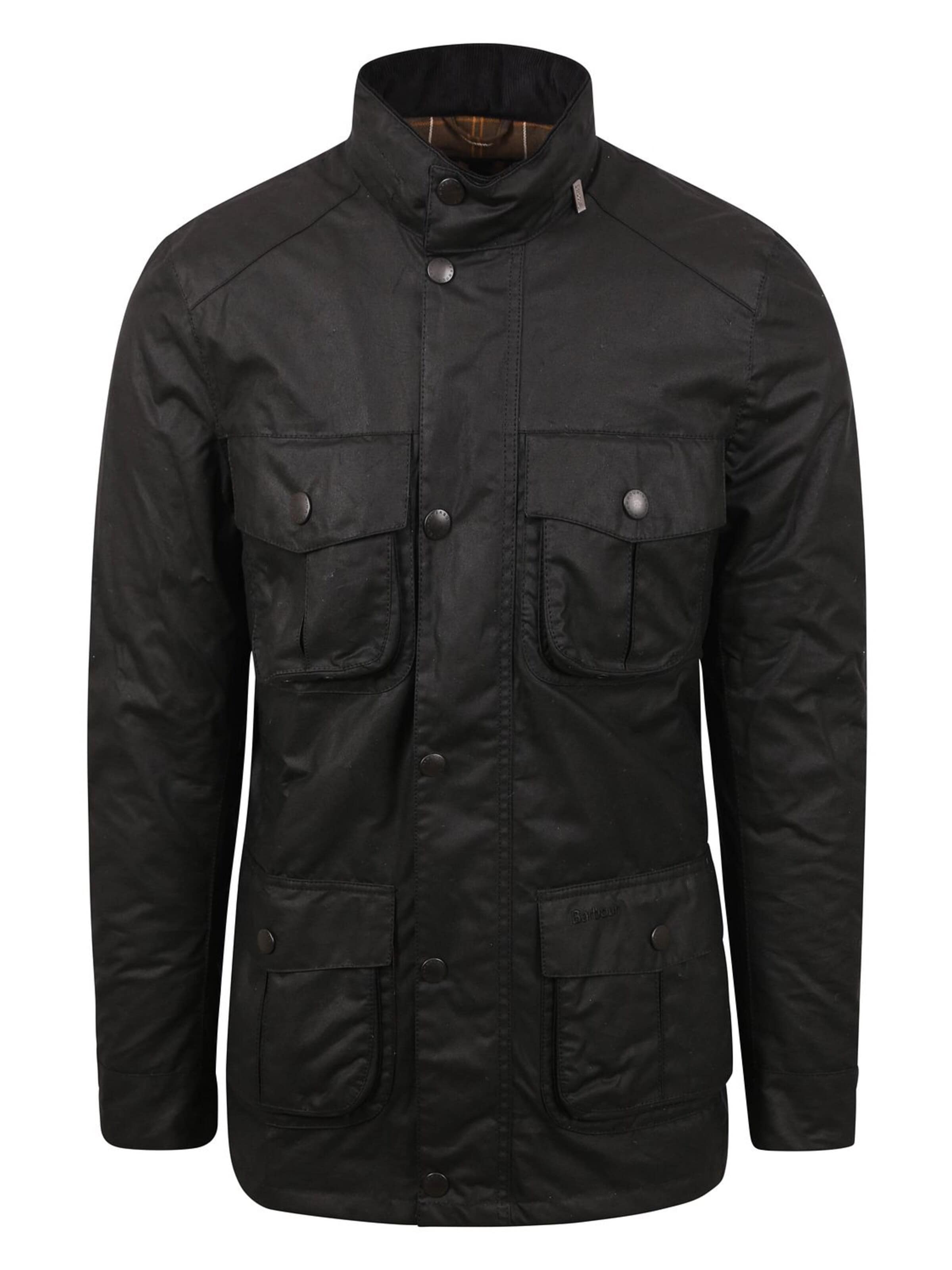 Barbour Winter coat 'Corbridge' in Black: front