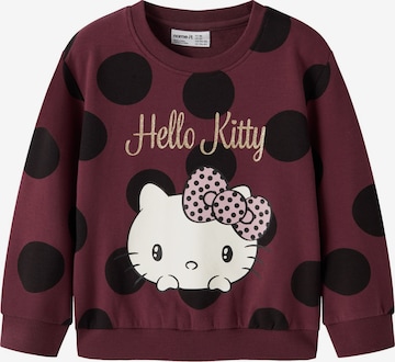 Felpa di NAME IT in rosso: frontale