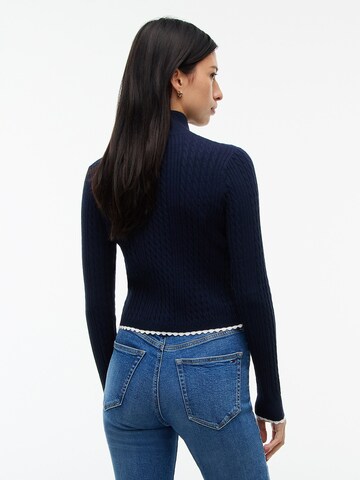 mėlyna Tommy Jeans Kardiganas
