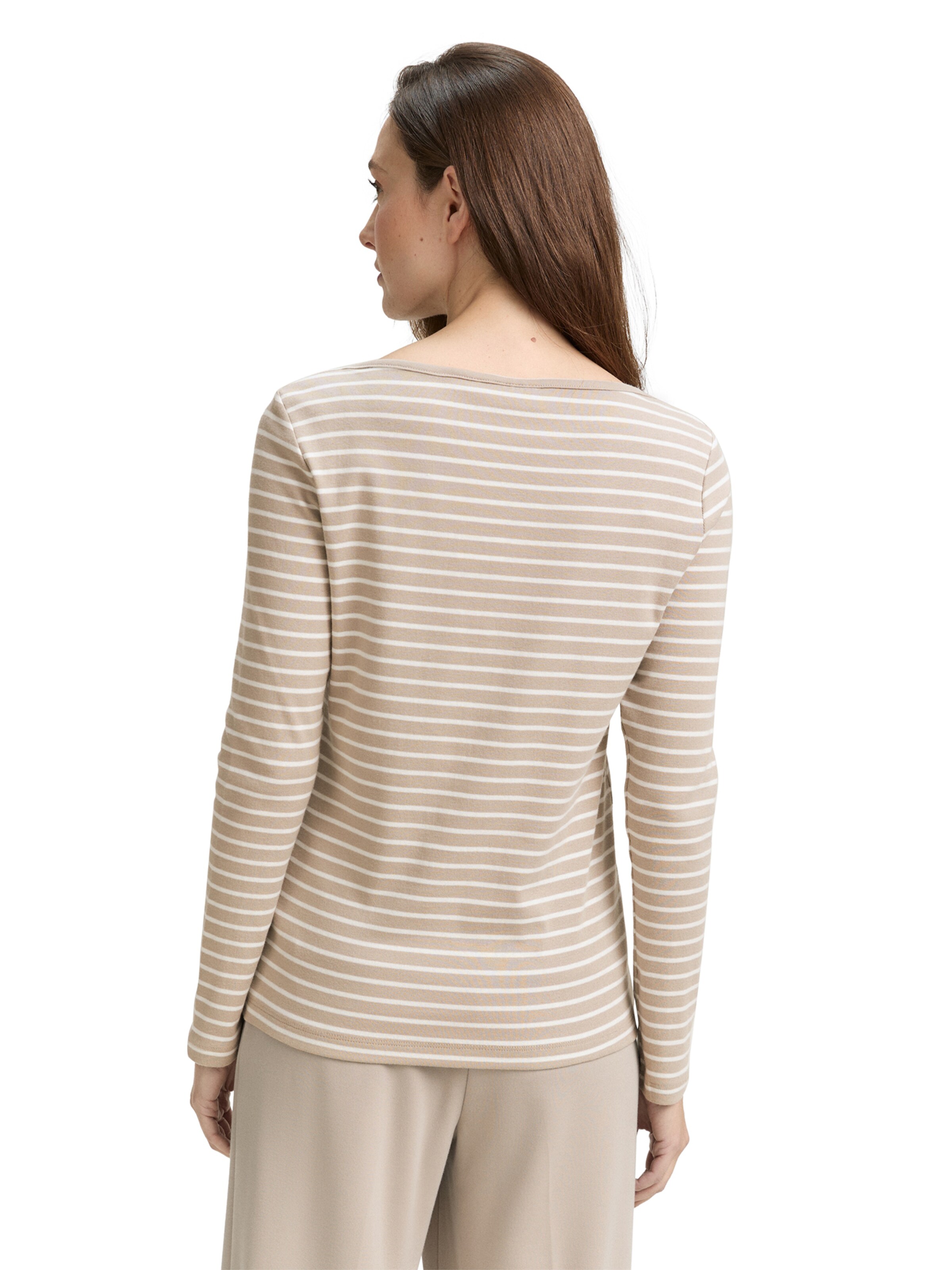 TOM TAILOR Tričko – béžová