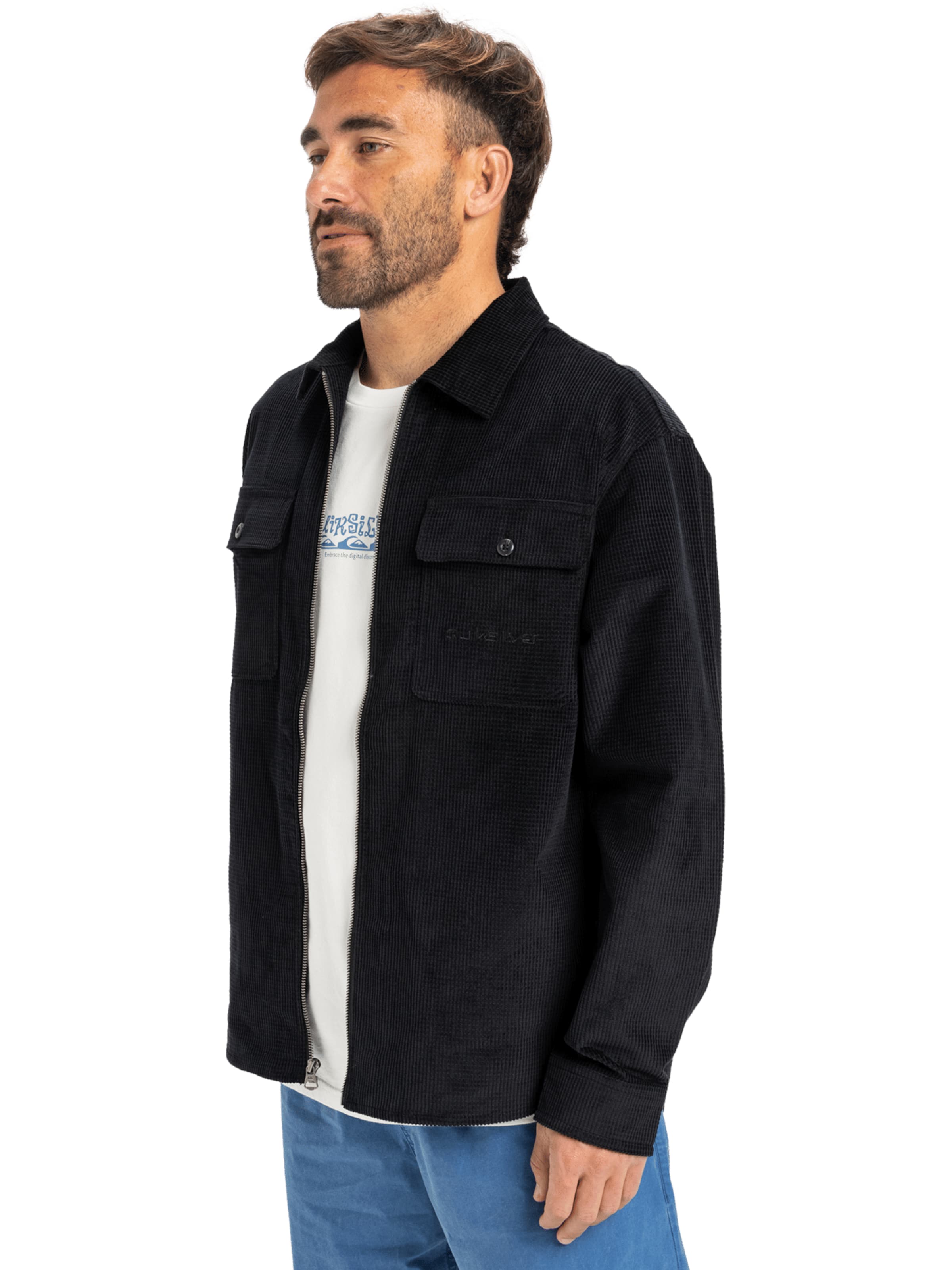 QUIKSILVER Jacke 'Shapac Rad' in Schwarz