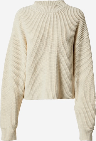 Pullover 'Jamie' di LENI KLUM x ABOUT YOU in bianco: frontale