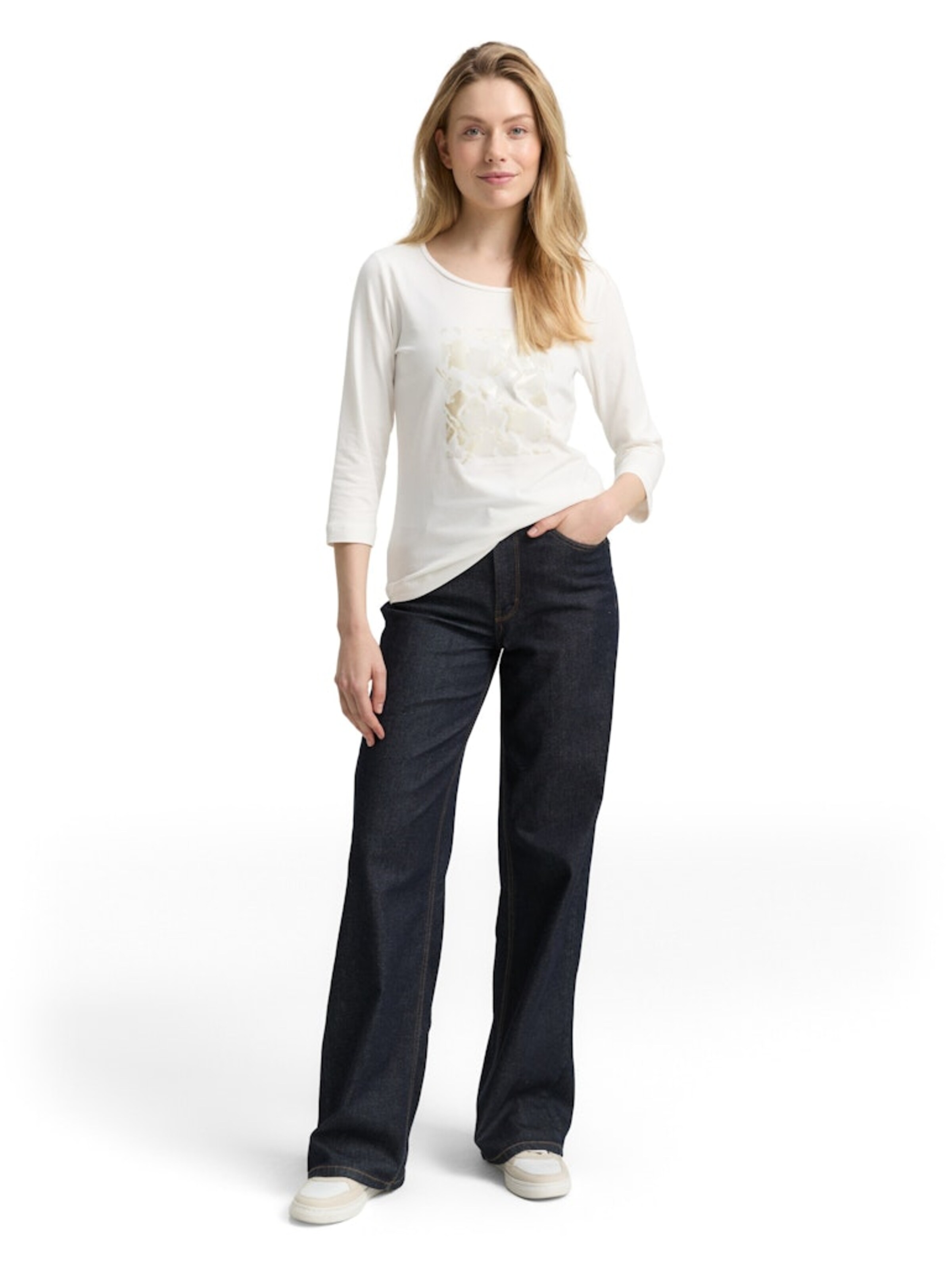 TOM TAILOR Футболка в Белый