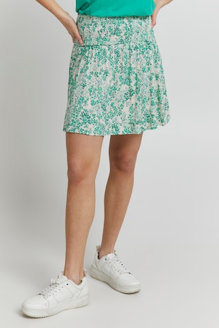 ICHI Skirt 'LISA' in Green: front