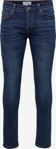 Only & Sons Slimfit Jeans i blå: forside