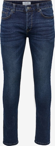 Only & Sons Slim fit Jeans in Blue: front