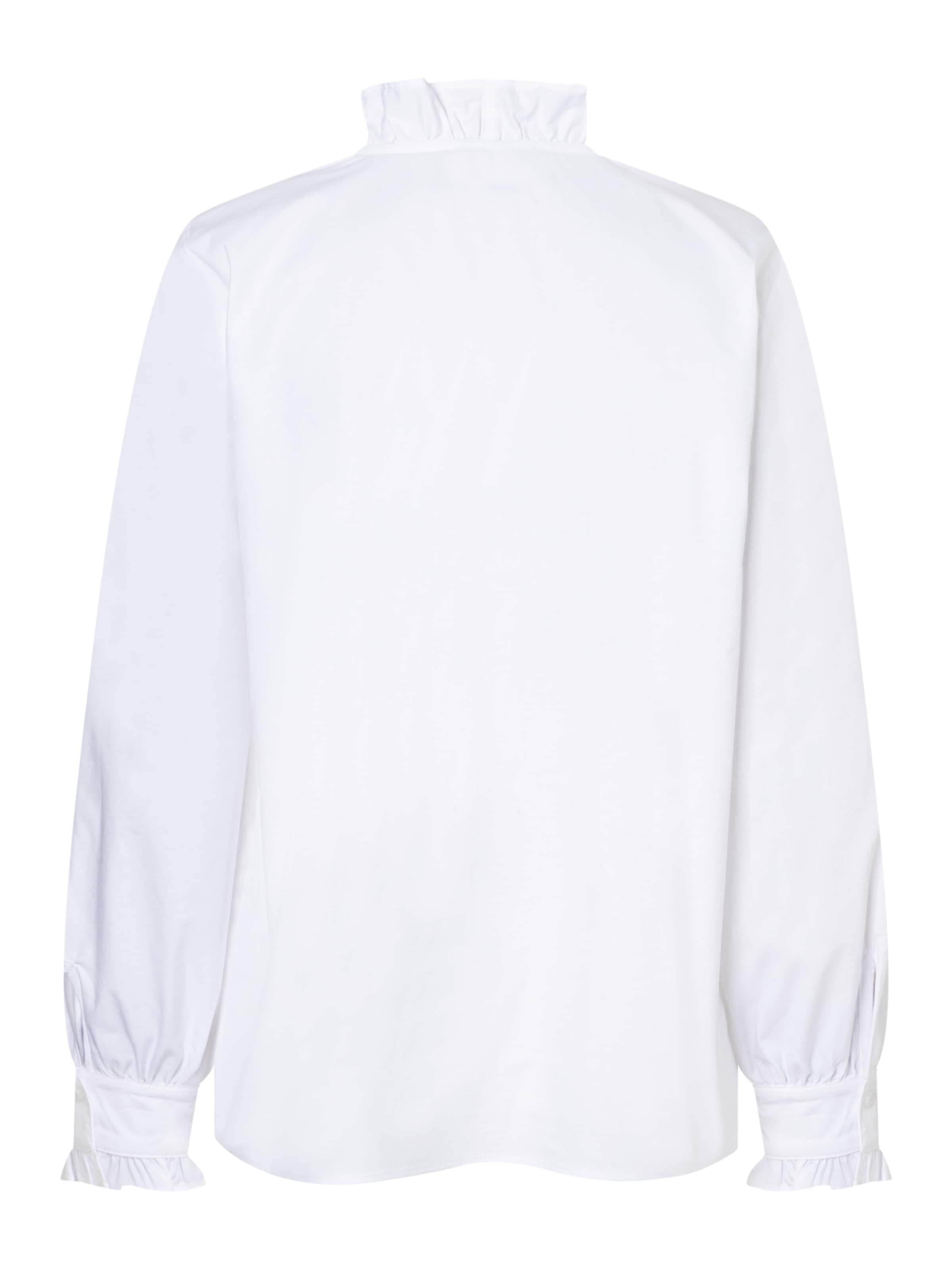 MORE & MORE Bluse in Weiß