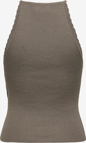 ONLY Knitted top 'Gemma' in Brown
