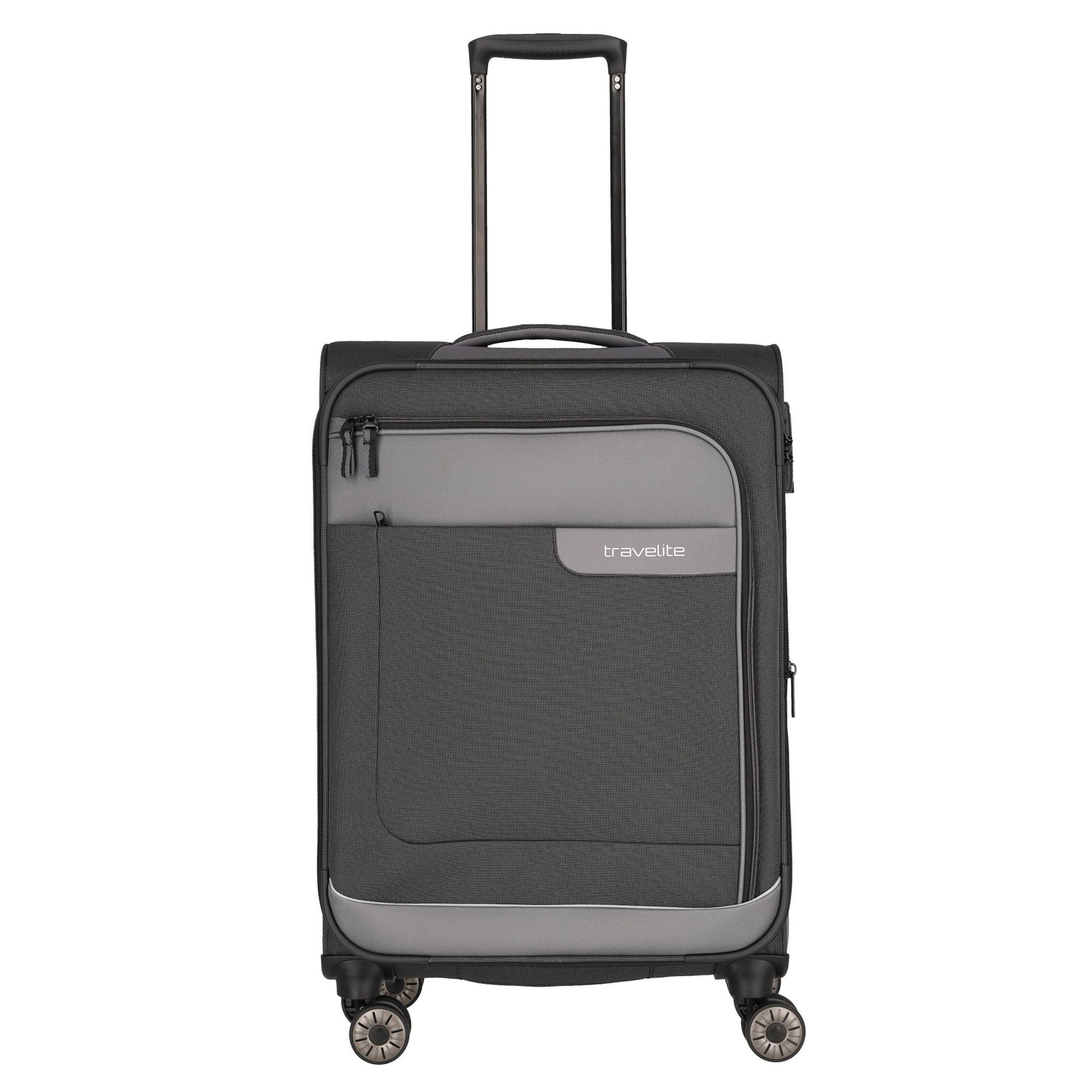 TRAVELITE Trolley 'Viia' in Grau: Vorderseite