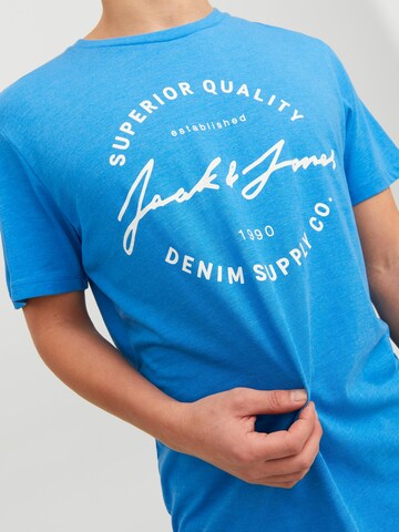 JACK & JONES T-Shirt 'ACE' in Blau