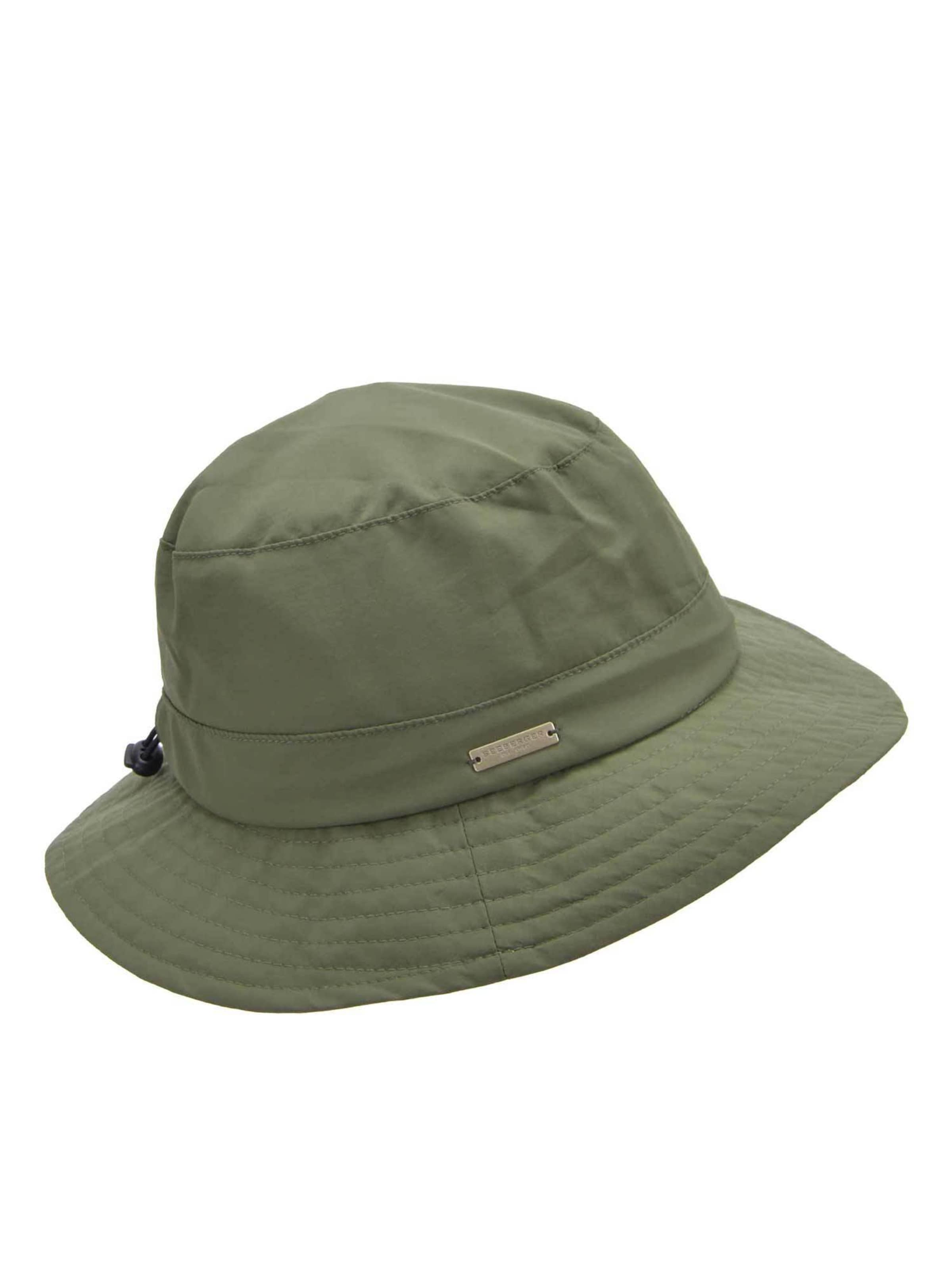 Seeberger Hat 'Hut' in Green: front