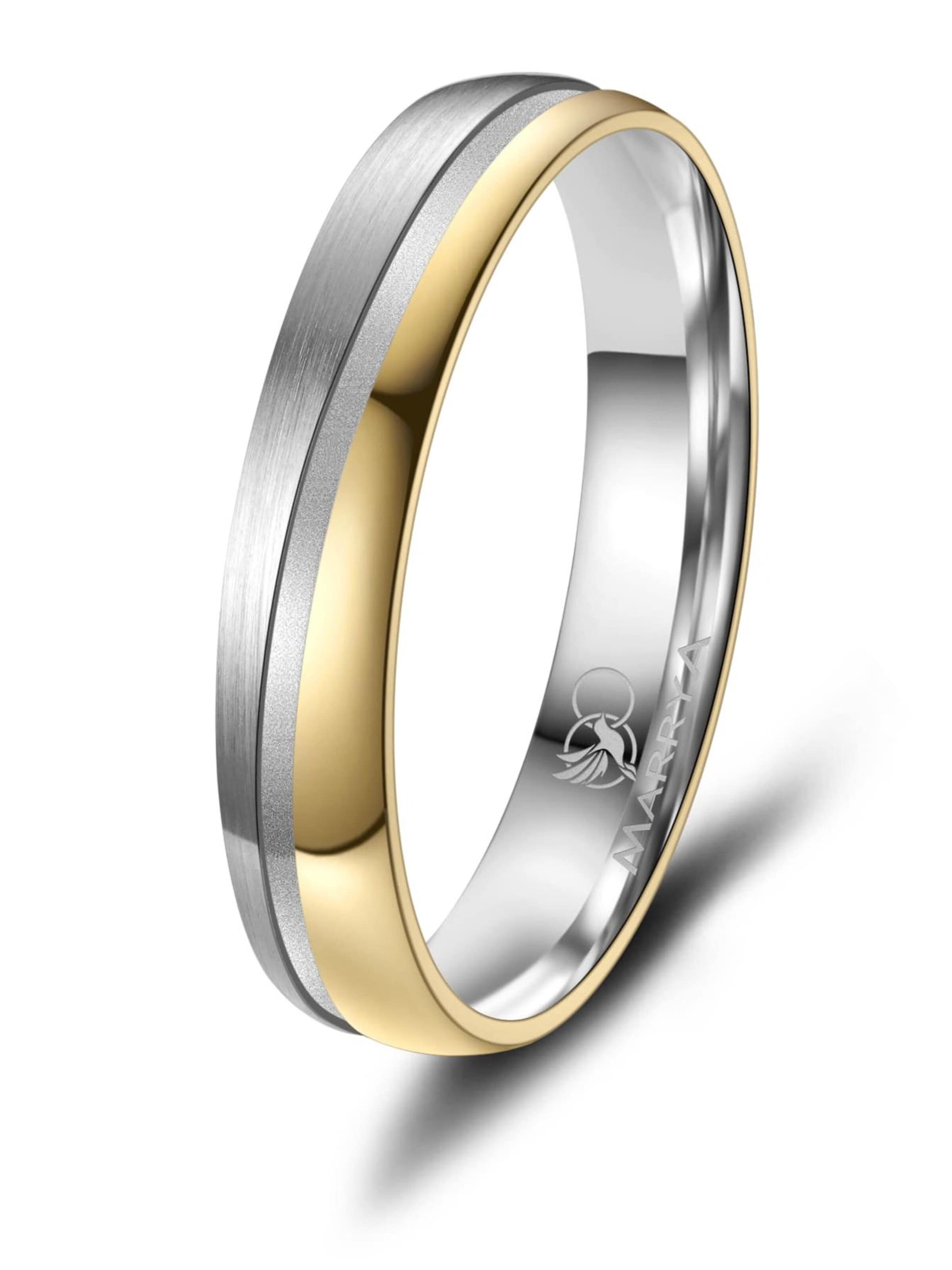 Anello 'MARRYA TI-47 Ehering aus Titan' in 48 MARRYA di colore grigio argento, Visualizzazione prodotti