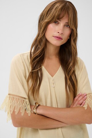 Chemisier 'Brenna' CULTURE en beige