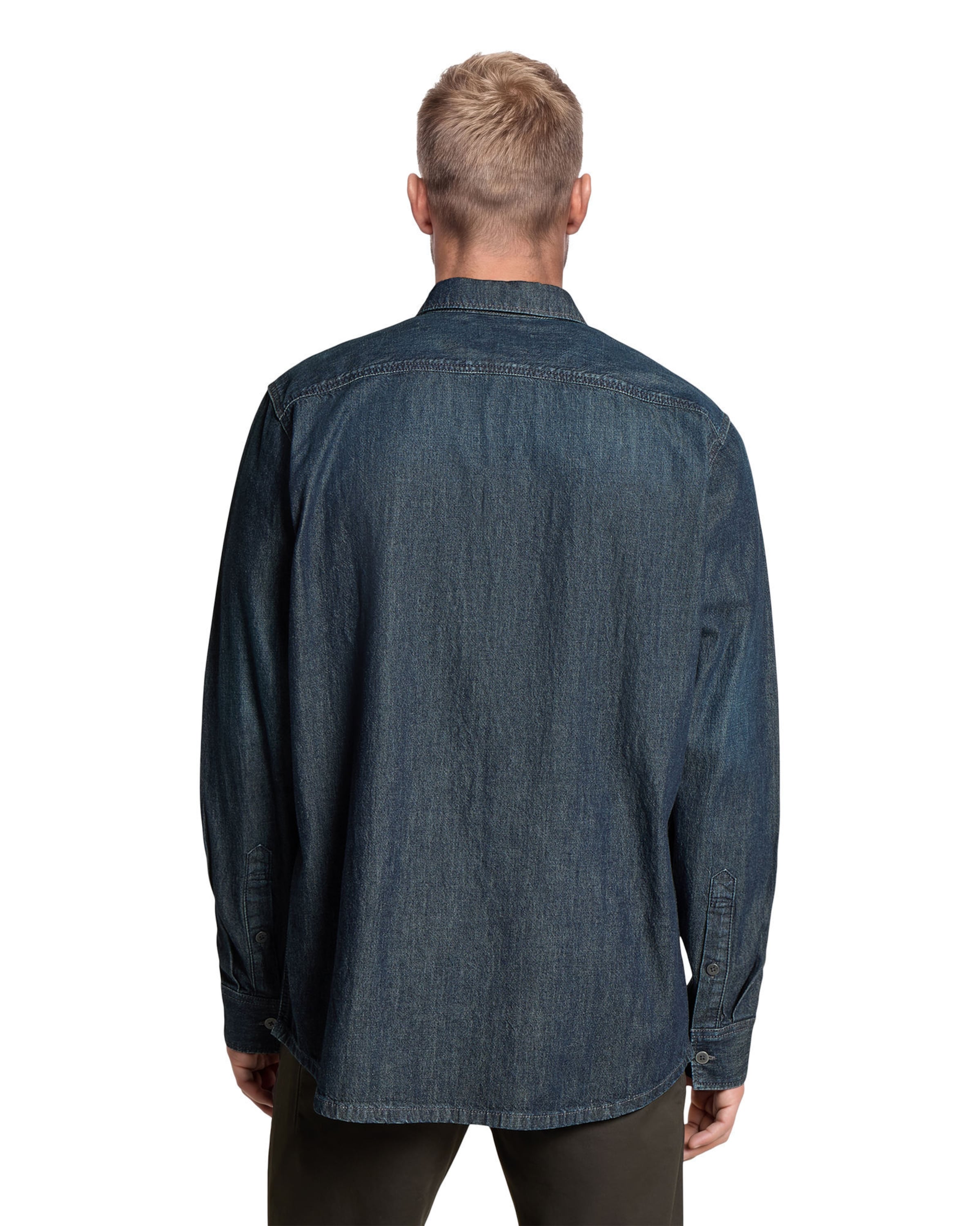 G-STAR Zakelijk overhemd ' ' in Blauw: voorkant