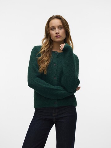 Cardigan 'VMNOVAH' VERO MODA en vert : devant