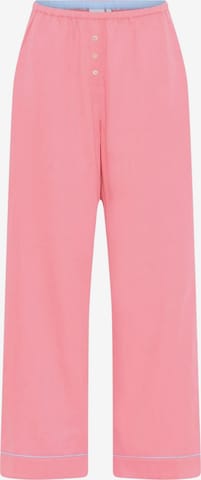 CCDK Copenhagen Pyjamahousut ' Mila ' värissä vaaleanpunainen: etupuoli