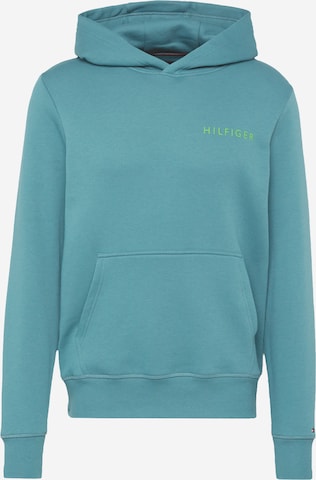 TOMMY HILFIGER Sweatshirt in Blauw: voorkant