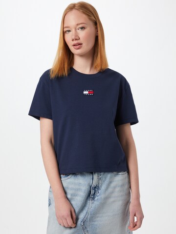 Tommy Jeans Shirt in Blue: front